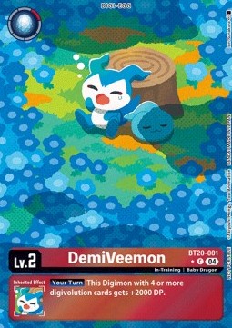 DemiVeemon (BT20-001) - Promos: Special Booster Ver 2.5 (Alternative Art) [SB2.5P-BT20-001]