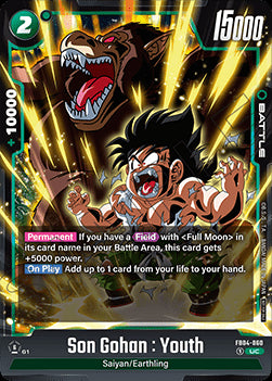 Son Gohan : Youth (FB04-060)  (V.1 - Uncommon) - Unnumbered Promos [Fusion World] (Uncommon) [FWUP-FB04-060]