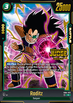 Raditz (FB04-072) - Judge Promos [Fusion World] (Rare) [JPFW-FB04-072]