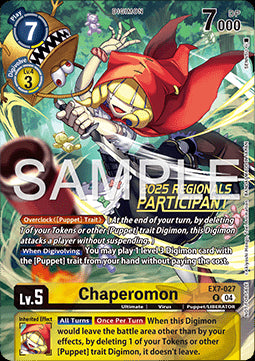 Chaperomon (EX7-027) (V.1) - Championship 2025 Promos (Alternative Art) [CP25-EX7-027]