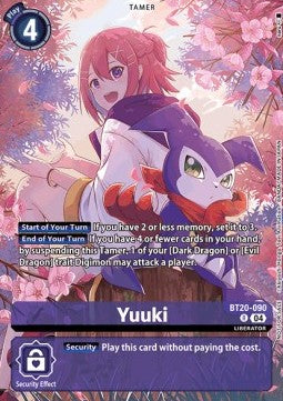 Yuuki (BT20-090) (V.1) - Promos: Special Booster Ver 2.5 (Alternative Art) [SB2.5P-BT20-090]