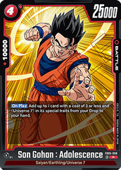 Son Gohan : Adolescence (FB05-008) [Fusion World]