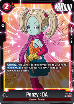 Panzy : DA (FB05-013) [Fusion World] (V.1 - Rare)