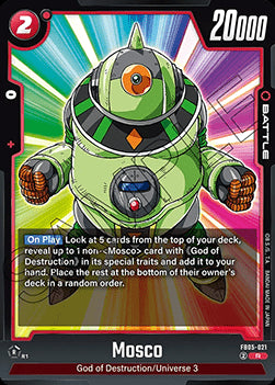 Mosco (FB05-021) - New Adventure [Fusion World] (Rare) [FB05-021]