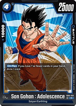 Son Gohan : Adolescence (FB05-033) [Fusion World]