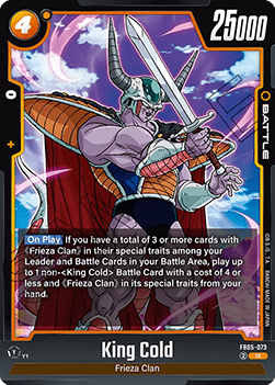 King Cold (FB05-073) [Fusion World]