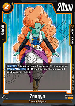 Zangya (FB05-076) - New Adventure [Fusion World] (Rare) [FB05-076]