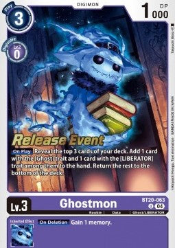 Ghostmon (BT20-063) - Promos: Special Booster Ver 2.5 (Alternative Art) [SB2.5P-BT20-063]