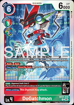 DoGatchmon (BT21-018) - World Convergence (Rare) [BT-21-018]