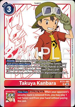 Takuya Kanbara (BT21-082) (V.1) - World Convergence (Super Rare) [BT-21-082]