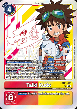 Taiki Kudo (BT21-083) (V.1) - World Convergence (Super Rare) [BT-21-083]