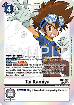 Tai Kamiya (BT21-102) (V.1)