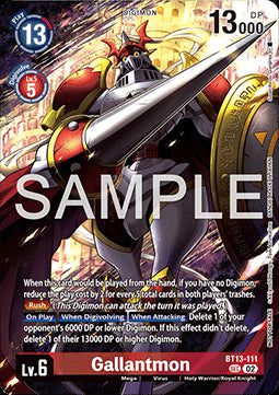 Gallantmon (BT13-111) - Promos: World Convergence (Alternative Art) [BT-21P-BT13-111]