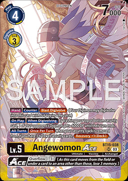 Angewomon Ace (BT15-038) - Promos: World Convergence (Alternative Art) [BT-21P-BT15-038]