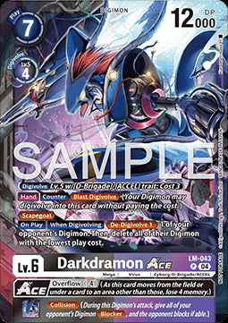 Darkdramon Ace (LM-043) - Promos: World Convergence (Promo) [BT-21P-LM-043]