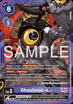 Ghoulmon Ace (LM-044) - Promos: World Convergence (Promo) [BT-21P-LM-044]