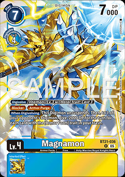 Magnamon (BT21-036) - World Convergence (Rare) [BT-21-036]