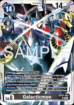 Galacticmon (BT21-062) (V.1) - World Convergence (Super Rare) [BT-21-062]