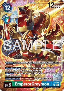 EmperorGreymon (P-185)