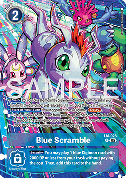 Blue Scramble (LM-028)