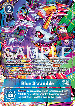 Blue Scramble (LM-028)