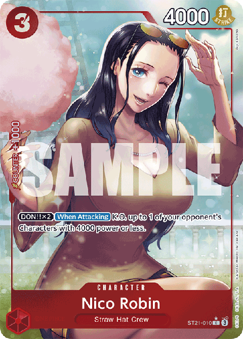Nico Robin (ST21-010) (V.2) - Starter Deck: EX Gear 5 (Alternate Art) [ST-21-010]