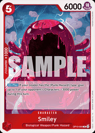 Smiley (OP10-009) - Royal Blood (Rare) [OP10-009]