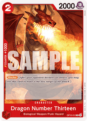 Dragon Number Thirteen (OP10-012)