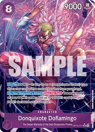 Donquixote Doflamingo (OP10-071) (V.2) - Royal Blood (Alternate Art) [OP10-071]