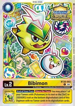 Bibimon (BT20-003) - Championship 2025 Promos (Alternative Art) [CP25-BT20-003]