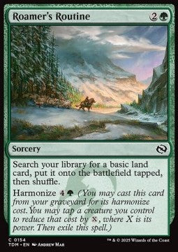 Roamer's Routine - Tarkir: Dragonstorm (Common) [TDM-154]