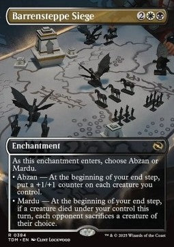 Barrensteppe Siege - Tarkir: Dragonstorm: Extras (Rare) [XTDM-384]