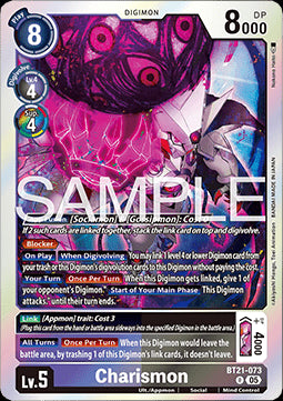 Charismon (BT21-073) - World Convergence (Rare) [BT-21-073]