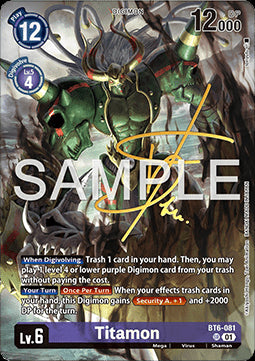 Titamon (BT6-081) - World Convergence (Alternative Art) [BT-21-BT6-081]