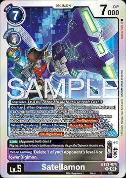Satellamon (BT21-074) - World Convergence (Rare) [BT-21-074]