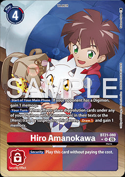 Hiro Amanokawa (BT21-080) (V.2) - World Convergence (Alternative Art) [BT-21-080]