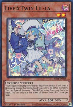 LiveTwin Lil-la (V.1 - Super Rare) - Quarter Century Stampede (Super Rare) [RA04-036]