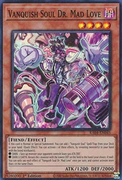 Vanquish Soul Dr. Mad Love (V.1 - Super Rare) - Quarter Century Stampede (Super Rare) [RA04-045]