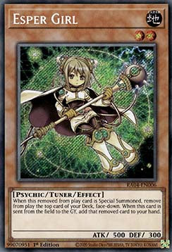 Esper Girl (V.3 - Secret Rare) - Quarter Century Stampede (Secret Rare) [RA04-006]