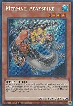 Mermail Abysspike (V.3 - Secret Rare) - Quarter Century Stampede (Secret Rare) [RA04-012]