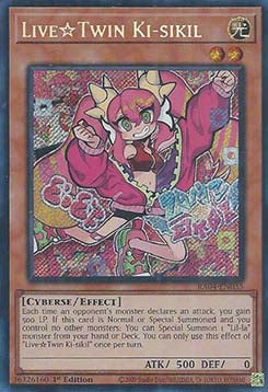 LiveTwin Ki-sikil (V.3 - Secret Rare) - Quarter Century Stampede (Secret Rare) [RA04-035]