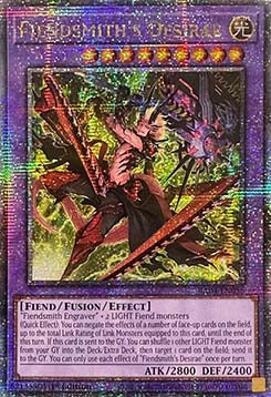 Fiendsmith's Desirae (V.5 - Quarter Century Secret Rare) - Quarter Century Stampede (Quarter Century Secret Rare) [RA04-056]