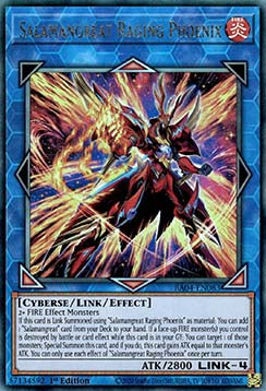 Salamangreat Raging Phoenix (V.7 - Ultimate Rare) - Quarter Century Stampede (Ultimate Rare) [RA04-083]