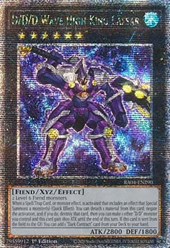 D/D/D Wave High King Caesar (V.2 - Quarter Century Secret Rare) - Quarter Century Stampede (Quarter Century Secret Rare) [RA04-290]