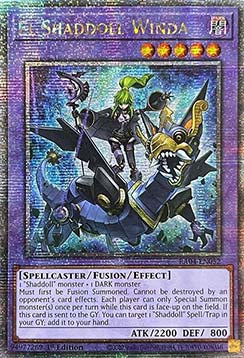 El Shaddoll Winda (V.5 - Quarter Century Secret Rare) - Quarter Century Stampede (Quarter Century Secret Rare) [RA04-052]
