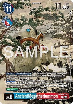 AncientMegatheriummon (BT18-028)