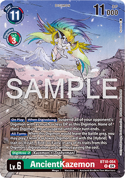 AncientKazemon (BT18-054)