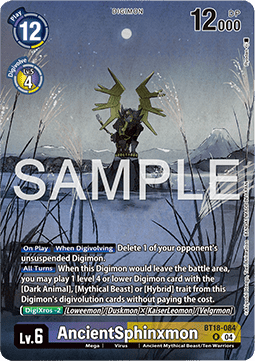 AncientSphinxmon (BT18-084)