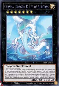Chasma, Dragon Ruler of Auroras - Alliance Insight (Secret Rare) [ALIN-047]