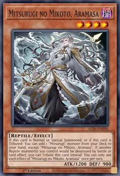 Mitsurugi no Mikoto, Aramasa - Alliance Insight (Super Rare) [ALIN-090]